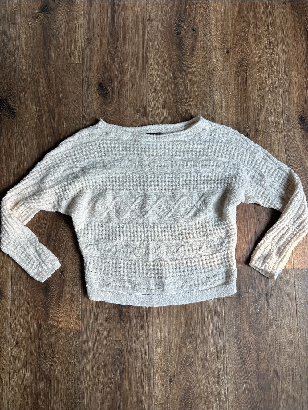 Abercrombie&Fitch Cream Knitted Sweater
